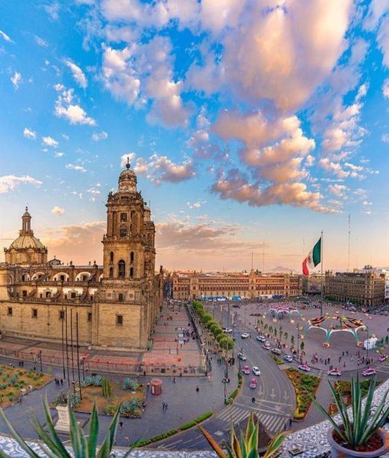 Modern Studio, Rooftop Charm, Cdmx Center2 Мексико Сити Екстериор снимка